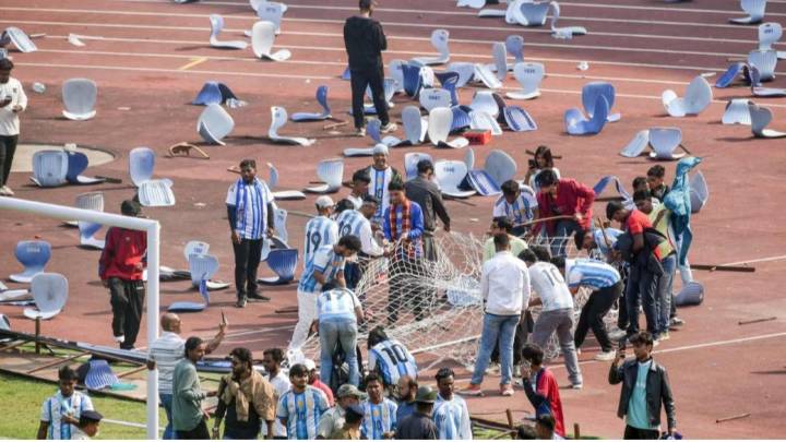 Inquiry panel reaches Kolkata stadium for inspection 'Messi event'