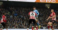 Sunderland's derby preparations began as they were losing to Man City