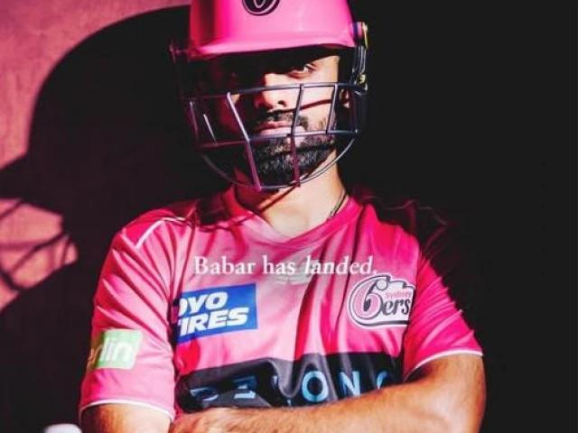 Sydney Sixers unveil unique jersey number for Babar Azam