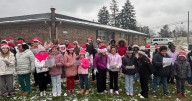Lansdowne Elementary choir of 60 students goes Christmas caroling