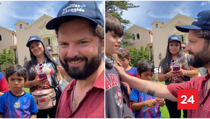 "Te va a hacer mejor persona": el emotivo mensaje de Presidente Boric a hermano de acogida