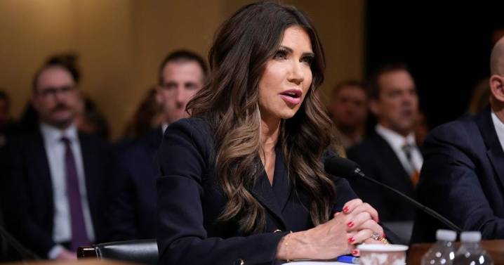 Noem links seizure of an oil tanker off Venezuela to US antidrug efforts