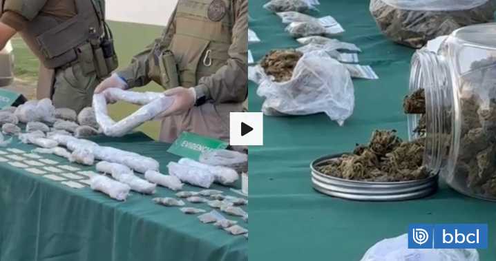 Más de 20 de allanamientos por tráfico de drogas en La Pintana dejan 13 detenidos