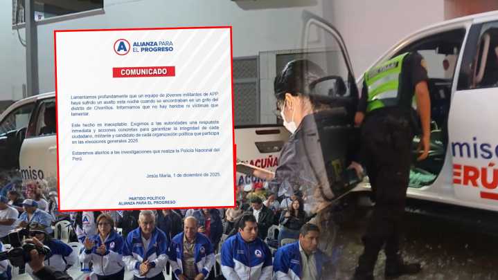 Nacional: APP se pronuncia tras intento de asalto a chofer y militantes del partido en Chorrillos