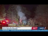 1840s log cabin at Waxhaw museum suffers 'total loss' in fire