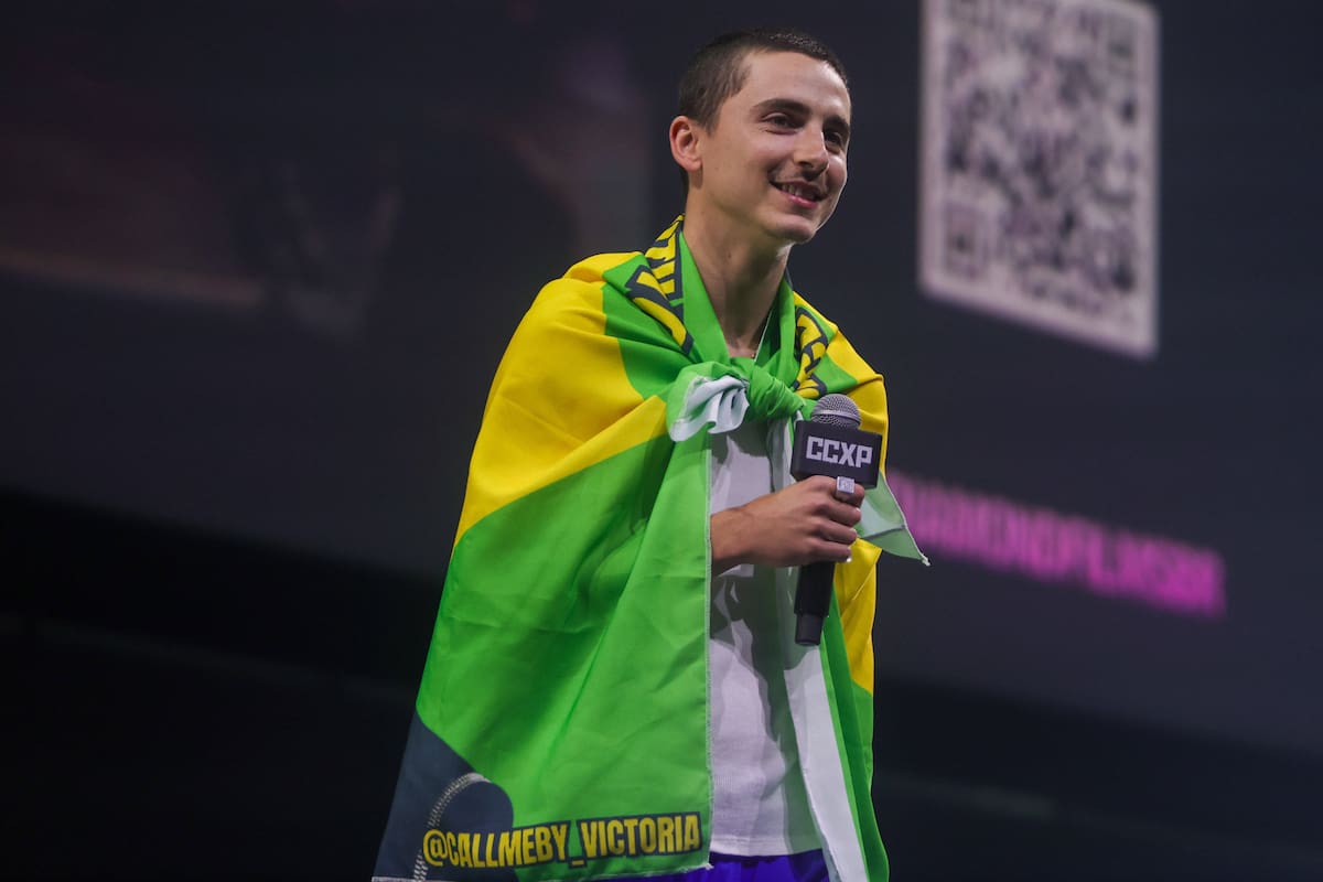 "Me mudo a Brasil". Timothée Chalamet conquistó al público en la Comic