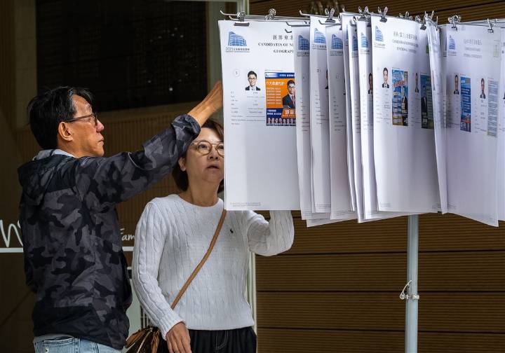 Hong Kong voter turnout edges up despite public anger over deadly fire
