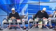 En video quedó registrada la muerte de un hombre durante entrevista en un programa de televisión
