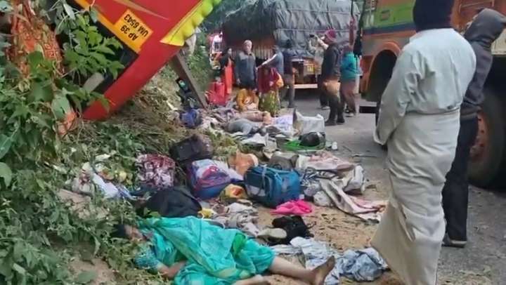 Tragic Bus Mishap on Chinturu Ghat Road Claims 9 Lives in Andhra Pradesh
