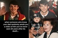 Woman Gets New Video of Late Dad 25 Years After His Death (Exclusive)
