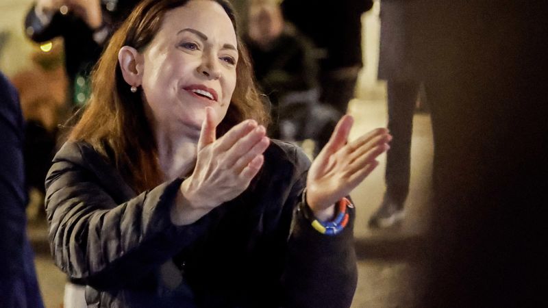 María Corina Machado describe el momento en el que se encontró con sus hijos