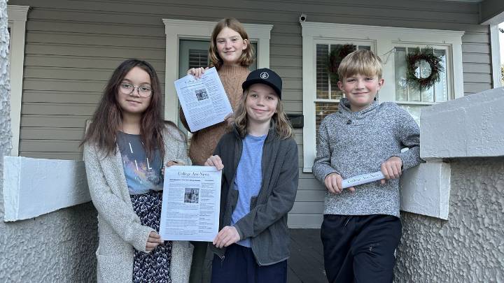 Lakeland siblings create neighborhood newspaper