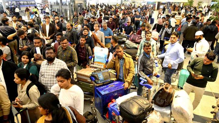 Flight to nowhere: IndiGo cancellations lead to despair and chaos at airports