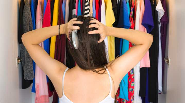 The First Step To Decluttering A Closet Before You Try To Purge