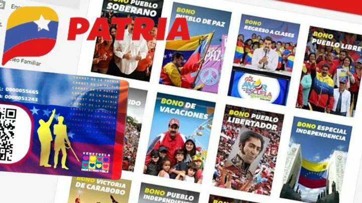 Sistema patria inicia el pago del bono Familiar de Diciembre 2025