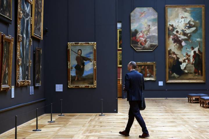 El Louvre vuelve a exhibir pintura española con la seguridad reforzada