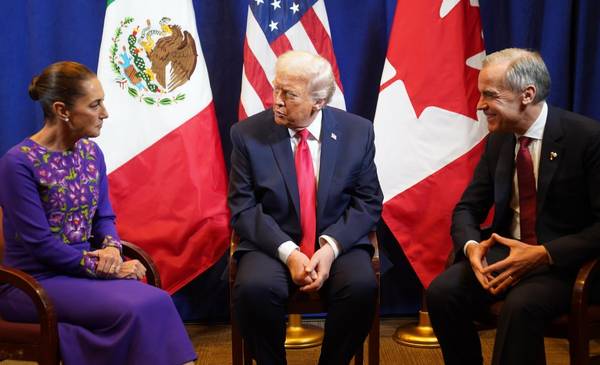 Empujado por el sorteo del Mundial, Trump se reúne con Sheinbaum por primera vez