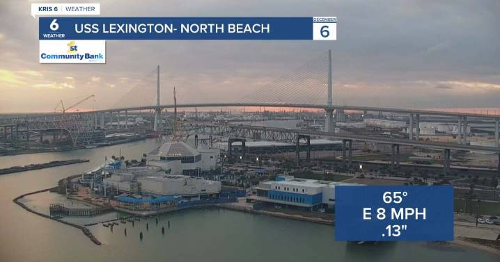 Temps hang out in the 60s tonight with low visibility overnight into the morning