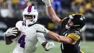 Touching gesture by Bills RB James Cook helped propel offensive line vs. Steelers
