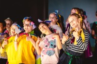 Pupils and older people get together to showcase songs and stories