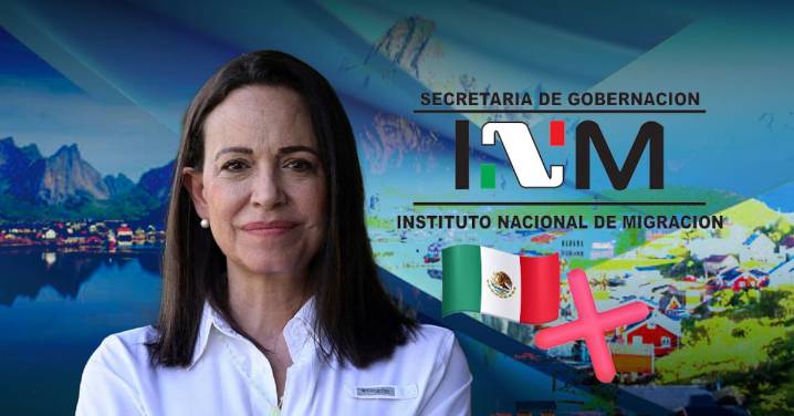INM desmiente que María Corina Machado haya pasado por México rumbo a Noruega