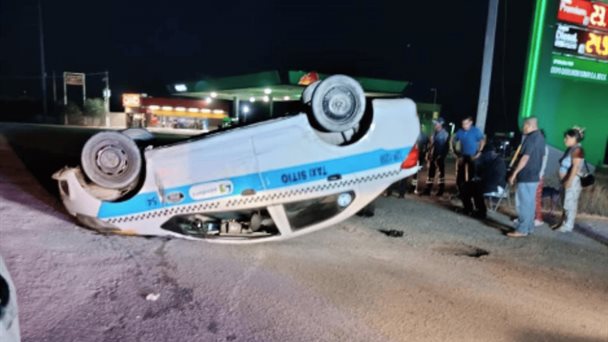 En caso de accidente prende intermitentes de tu vehículo