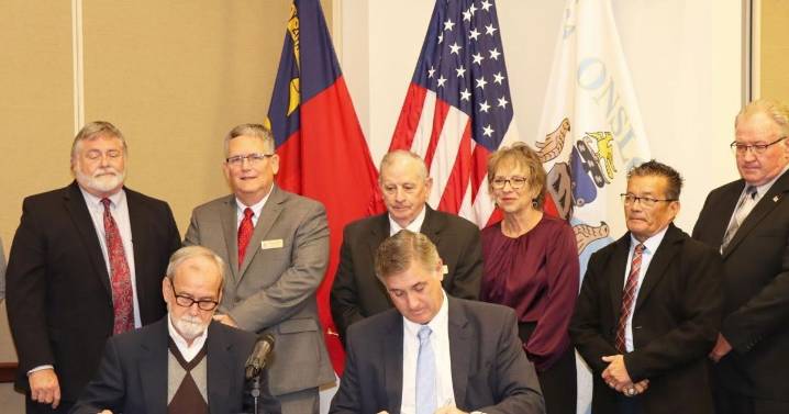 County, college sign annual funding agreement