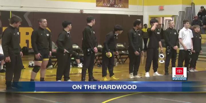 High school basketball, wrestling, and hockey