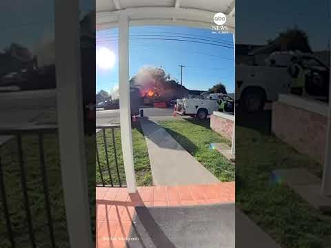 Gas explosion in San Francisco Bay Area damages homes