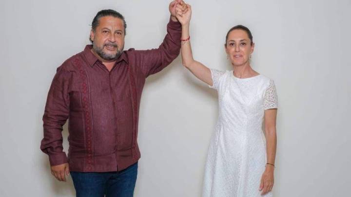 Jorge Sanén da su respaldo a la presidenta Sheinbaum y destaca 7 años de transformación