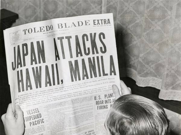 Monday Memories: Extra! Banner headline announced Japan’s surprise Pearl Harbor attack