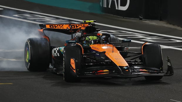 McLaren driver Lando Norris clinches his first F1 title at season