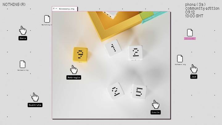Nothing dips into the weird and wonderful with its Phone 3a Community Edition