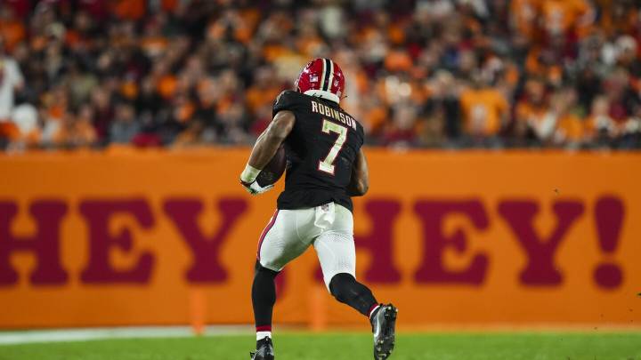 Raheem Morris: Bijan Robinson is the NFL's best player, sorry he won't be in the playoffs