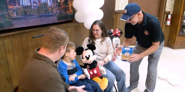 Richmond family with disabled child surprised with Disney World trip