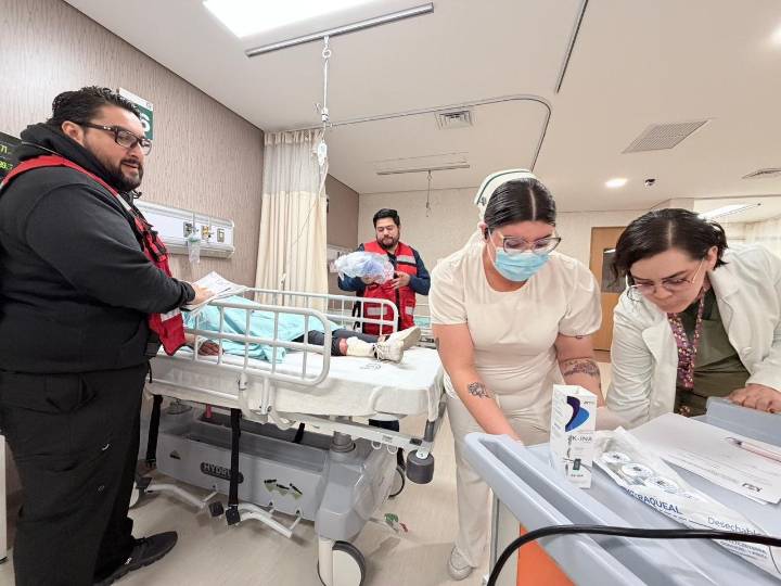 Realizó IMSS Chihuahua con éxito macro simulacro de Protección Civil