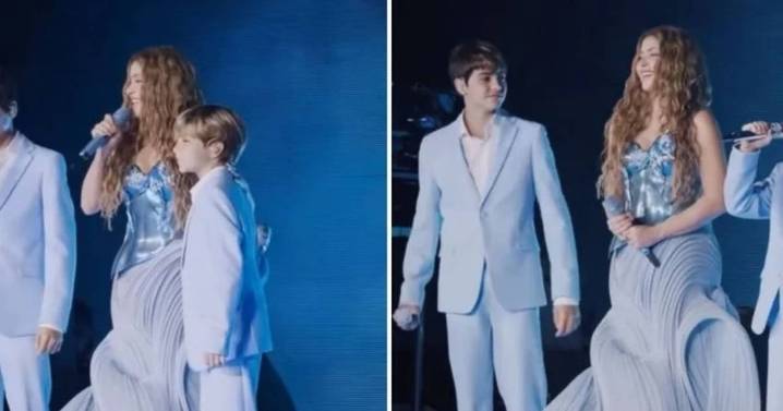 Shakira brilló en su segundo show en Vélez y cantó “Acróstico” con sus hijos