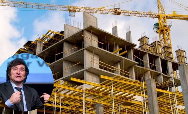 El empleo registrado en la construcción cayó 27,6% en septiembre