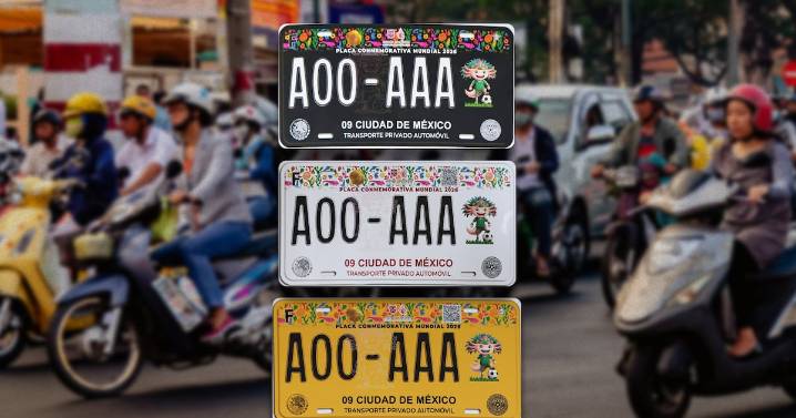 ¿Motociclistas podrán comprar placa conmemorativa del Mundial 2026 en CDMX?