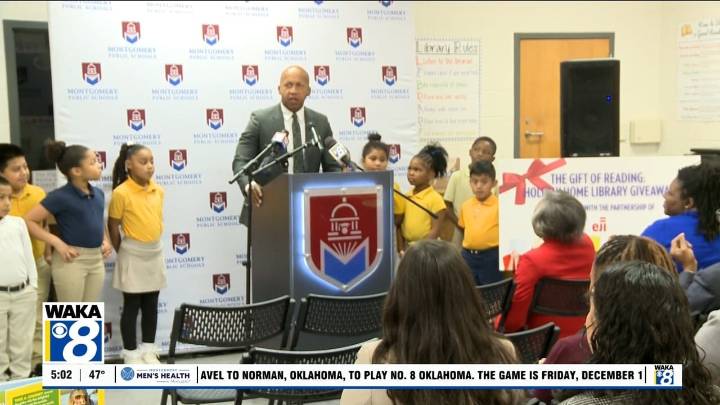 New partnership will bring more books to students in Montgomery Public Schools