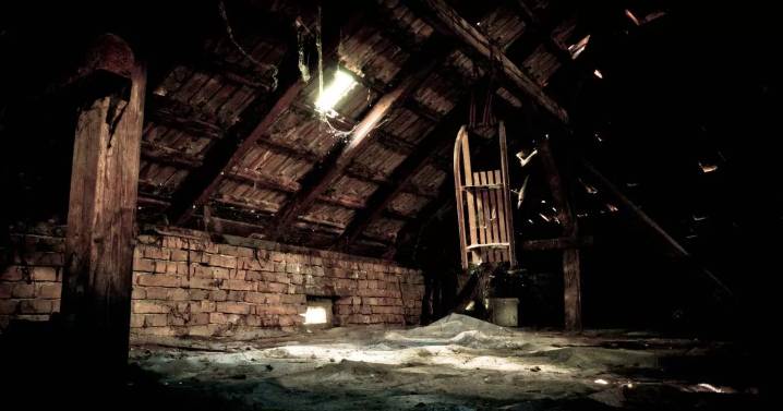 Family fear being 'haunted' after making 'creepy' discovery in their attic