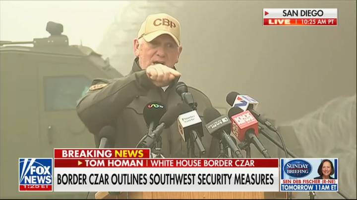 Tom Homan Begs Democratic Politicians to ‘Please Stop’ Demonizing ICE Agents