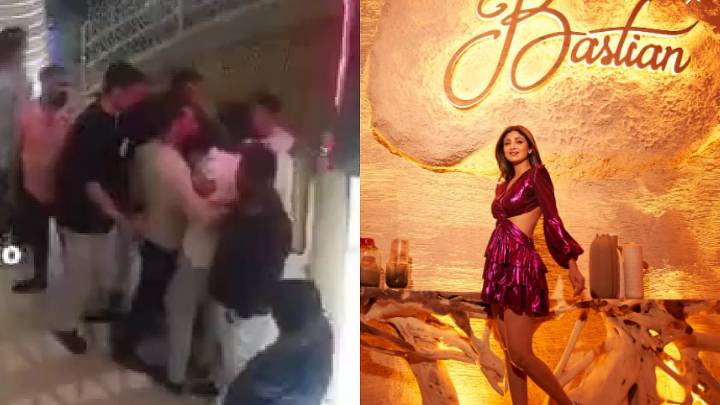 VIDEO: Brawl Erupts At Shilpa Shetty-Owned Bengaluru Pub, Bigg Boss Fame Satya Naidu Assaults Staff Over Bill Settlement, Investigation Underway