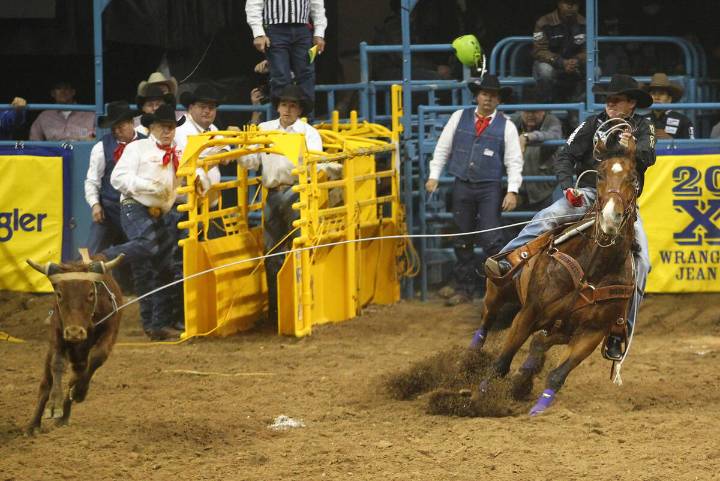 How did National Finals Rodeo end up in Las Vegas? 