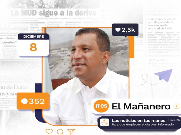 El Mañanero del 8 de diciembre: Muere bajo custodia el exgobernador Alfredo Díaz y más noticias