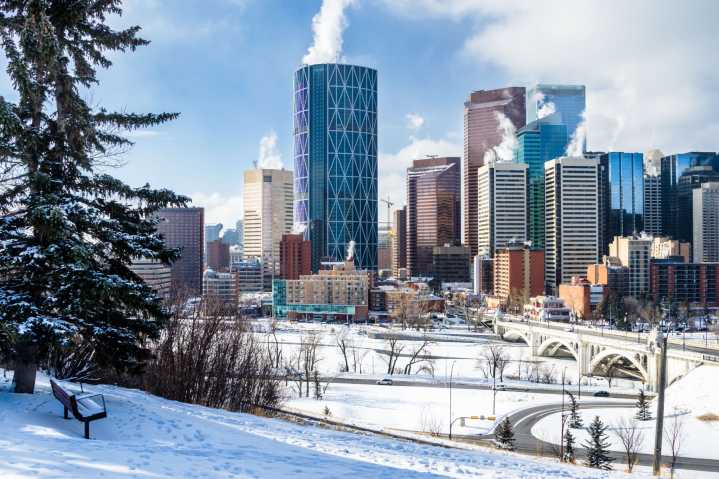 Calgary forecast is nasty with a 30-degree temperature swing soon