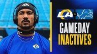 Ahkello Witherspoon and Tanner Ingle among Rams' inactives for Week 15 vs. Lions