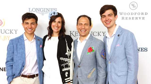 Greenberg's son, Ben, in attendance at Brown University during shooting