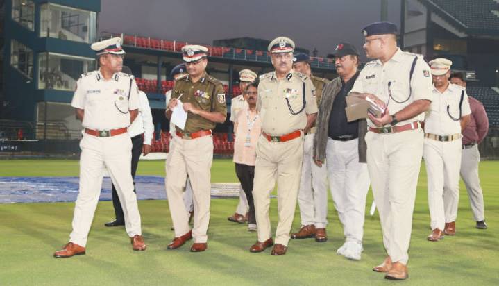 DGP Reviews 3-Tier Security Ahead Of India–South Africa T20 At Barabati Stadium