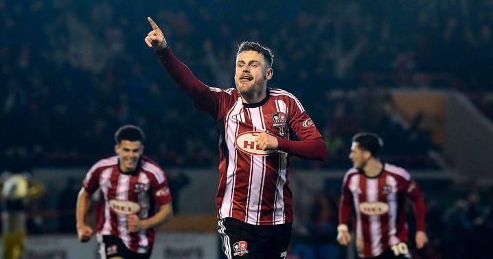 Exeter City 1 AFC Wimbledon 0 - late goal wins it for Grecians